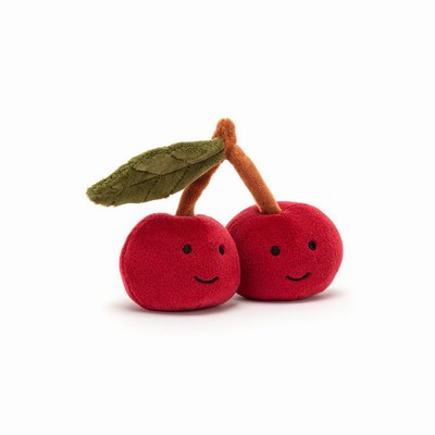 Jellycat Fabulous Fruit Cherry New Zealand | ZPXNS7983